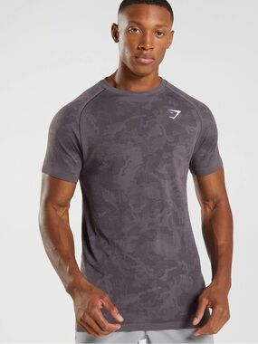 Gymshark Geo Seamless Tshirt Lilac